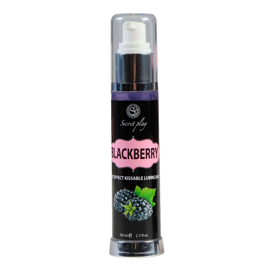 Šildantis lubrikantas „Blackberry“, 50 ml - Secret Play