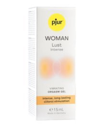 Stimuliuojantis gelis klitoriui „Woman Lust Intense“, 15 ml - Pjur