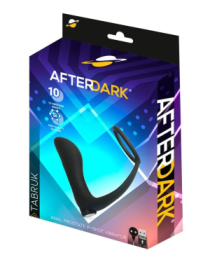 Vibruojantis analinis kaištis - penio žiedas (pažeista pakuotė) „Tabruk“ - Afterdark