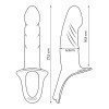 Tuščiaviduris strap-on dildo „Action Kevin L“ - Intoyou