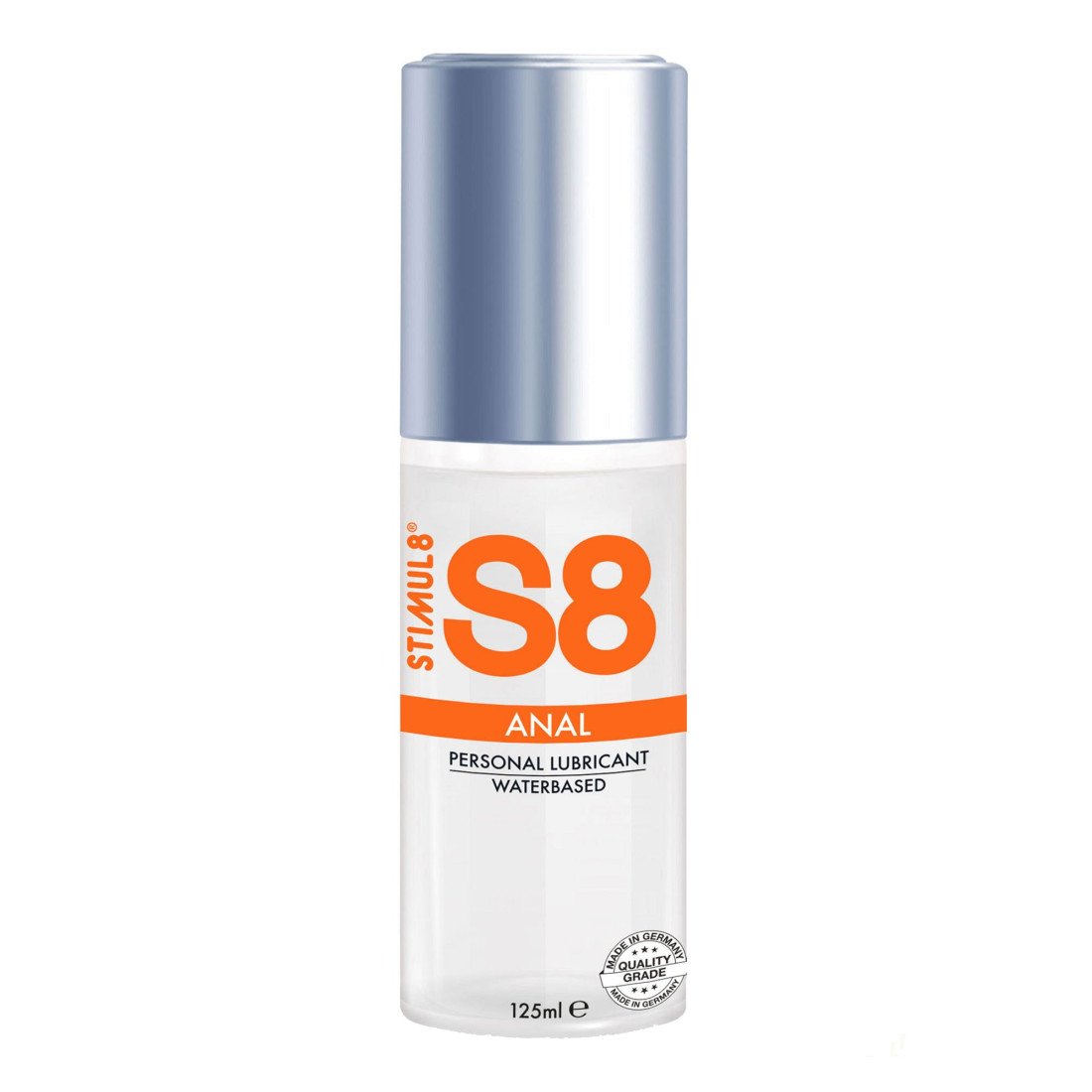 Analinis vandens pagrindo lubrikantas „Anal“, 125 ml - Stimul8