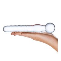 Stiklinis dildo „Joystick“ - Glas
