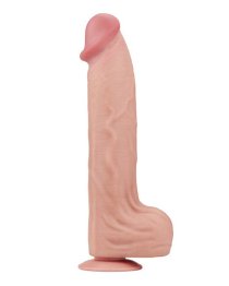 XXL dydžio falo imitatorius (pažeista pakuotė) „Sliding Skin Dong 14“ - Lovetoy