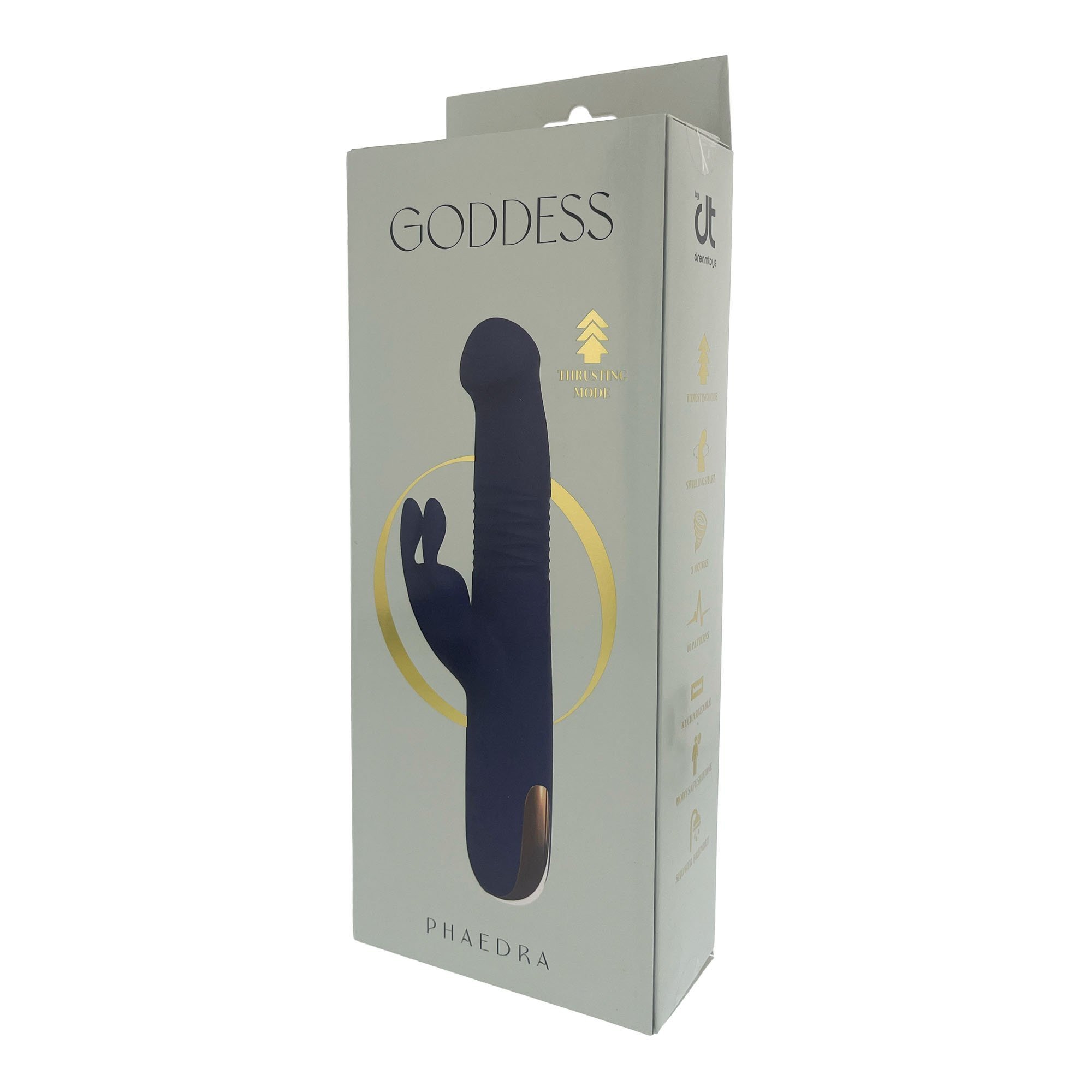 Automatinis vibratorius kiškutis „Goddess Phaedra“ - Dream Toys