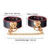 Antrankiai kulkšnims „Ankle Cuff with Golden Chain“ - Latetobed