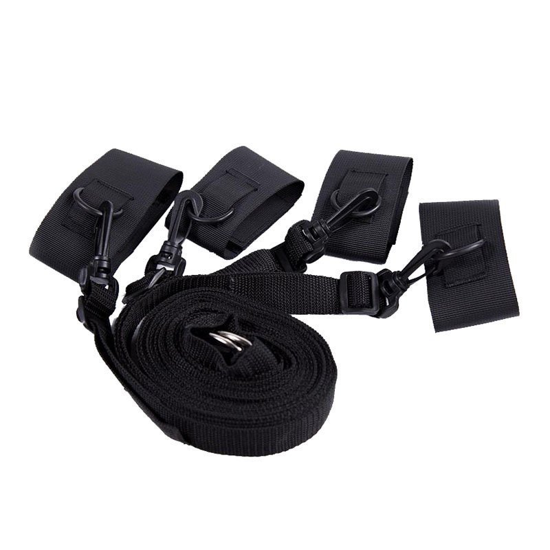 Suvaržymo sistema lovai „Nylon Velcro Bed Bondage Restraints“ - Latetobed