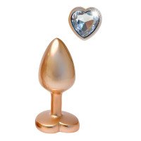 Mažas analinis kaištis „Pearl Gold Gleaming Love“ - Dream Toys