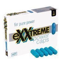 Maisto papildas vyrams „Exxtreme Power Caps“, 5 kapsulės - Hot