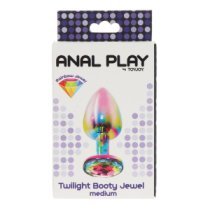 Vidutinis analinis kaištis „Twilight Booty Jewel“ - ToyJoy