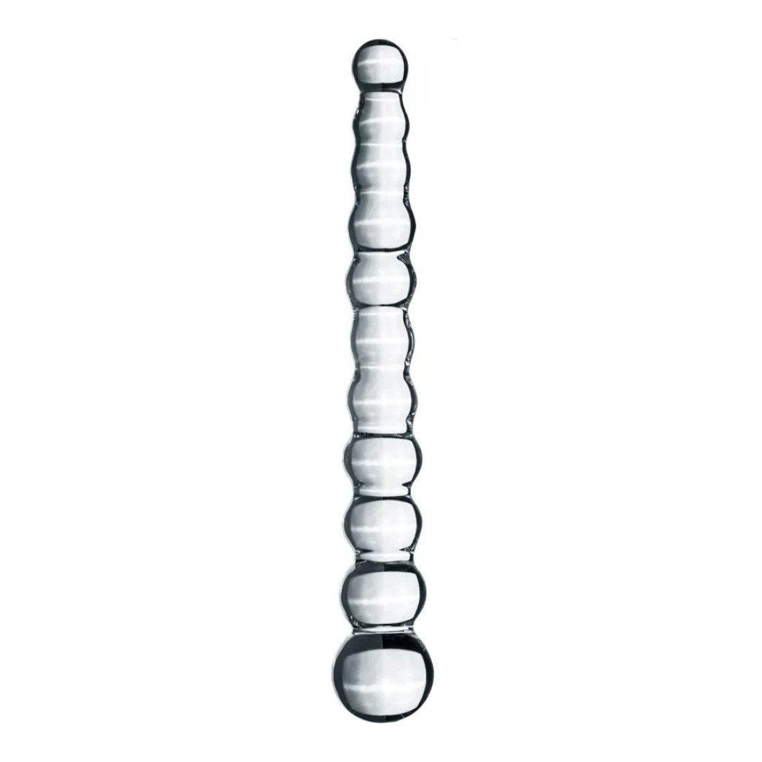 Stiklinis dvipusis dildo „Glass Dildo Nr. 20“ - Gildo