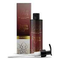 Silikono pagrindo masažo aliejus „Chai Bliss Evening Glow“, 150 ml - Bodygliss