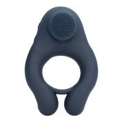 Vibruojantis penio žiedas „Vibrating Cockring with Clitoris Stimulation“