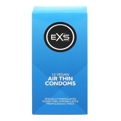 Ploni prezervatyvai „Air Thin“, 12 vnt. - EXS Condoms