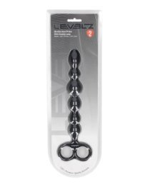 Analiniai karoliukai „Beaded Anal Probe with Double Loop“ - Shots Toys