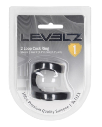Penio žiedas „2 Loop Silicone Cock Ring“ - Levelz