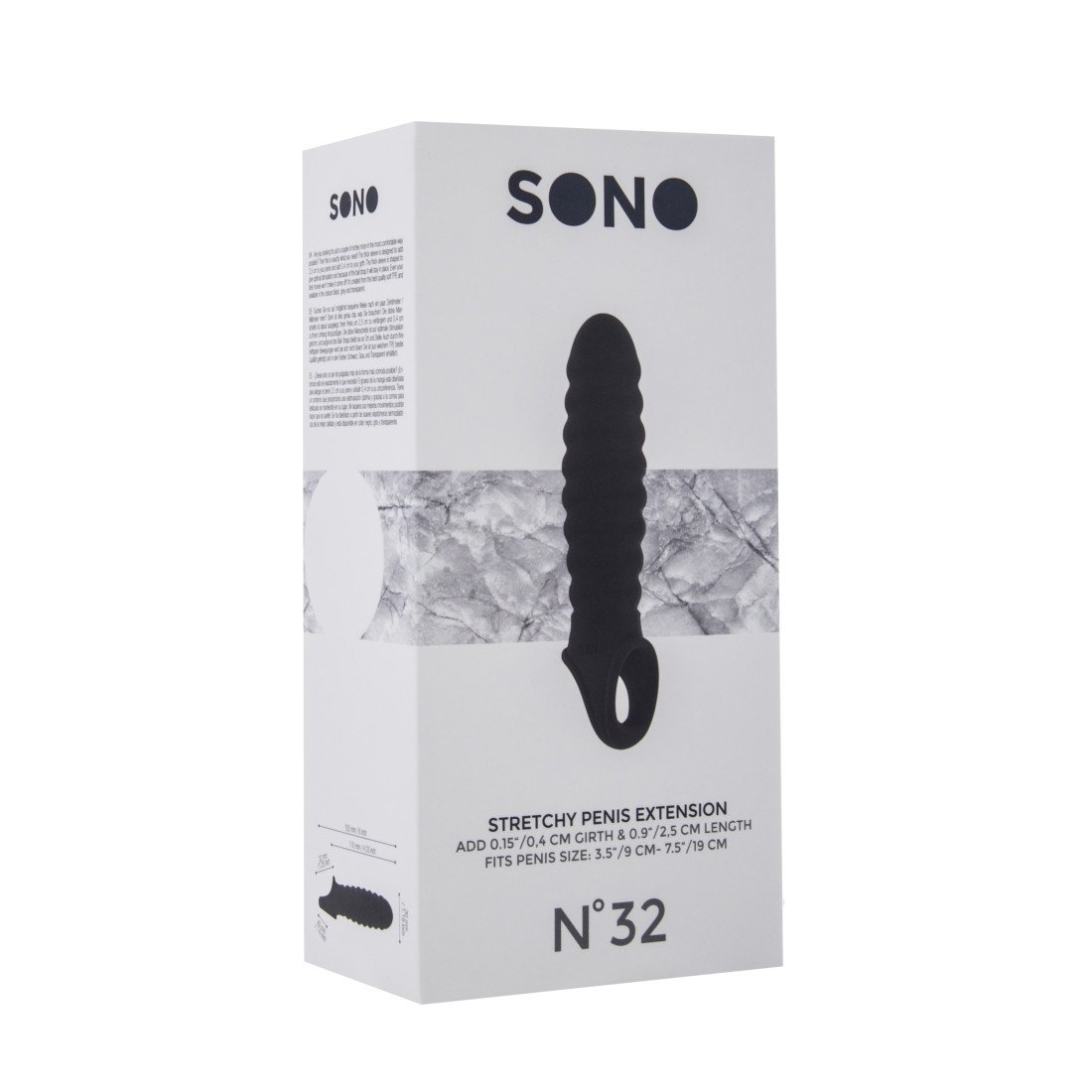 Juoda ilginanti penio mova „No.32“ - Sono