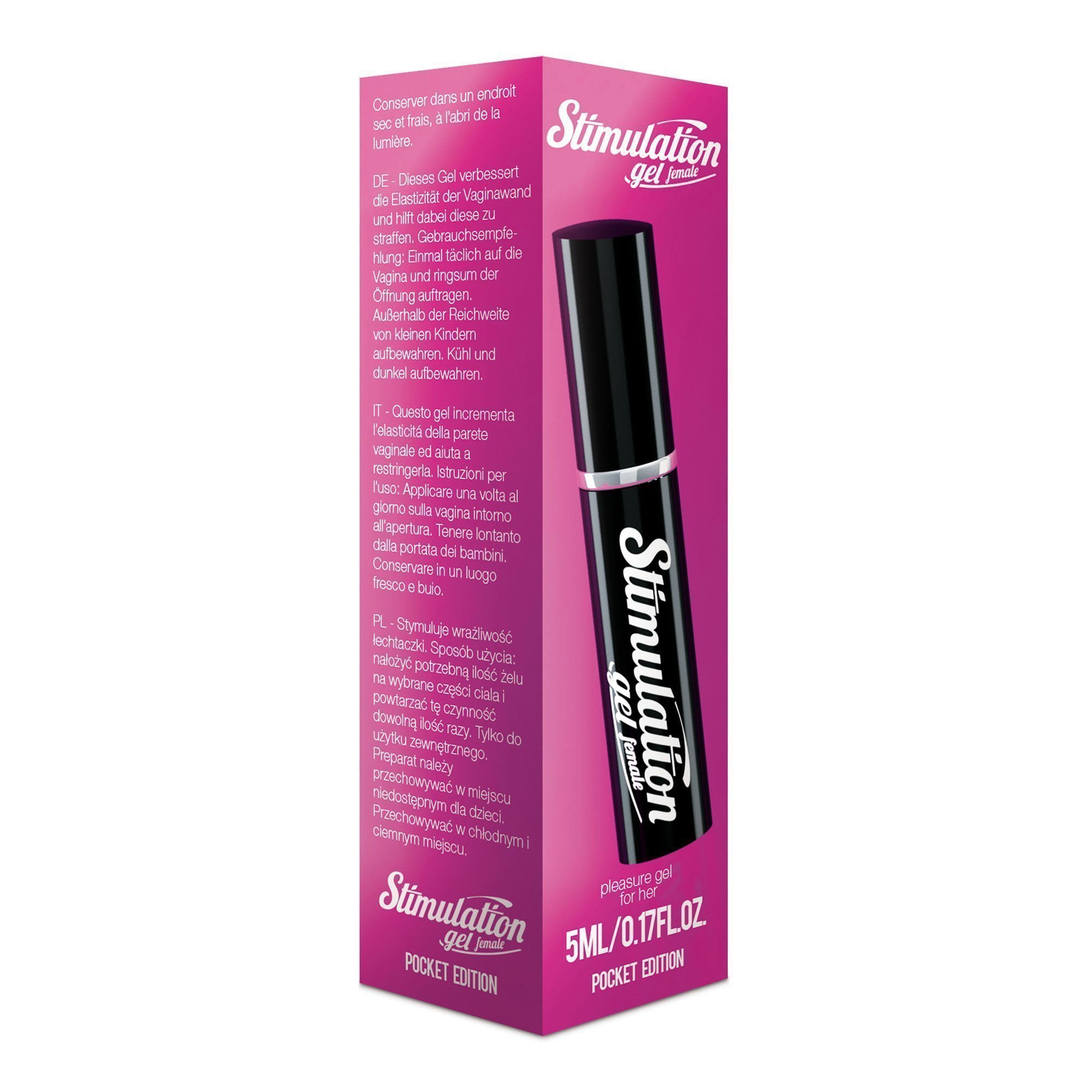 Stimuliuojantis gelis klitoriui „Stimulation Gel Female“, 5 ml - Shots Lubes and Liquids