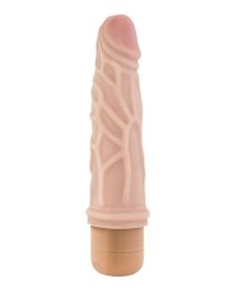 Vibruojantis dildo „Dr. Skin Vibe 3“ - Blush