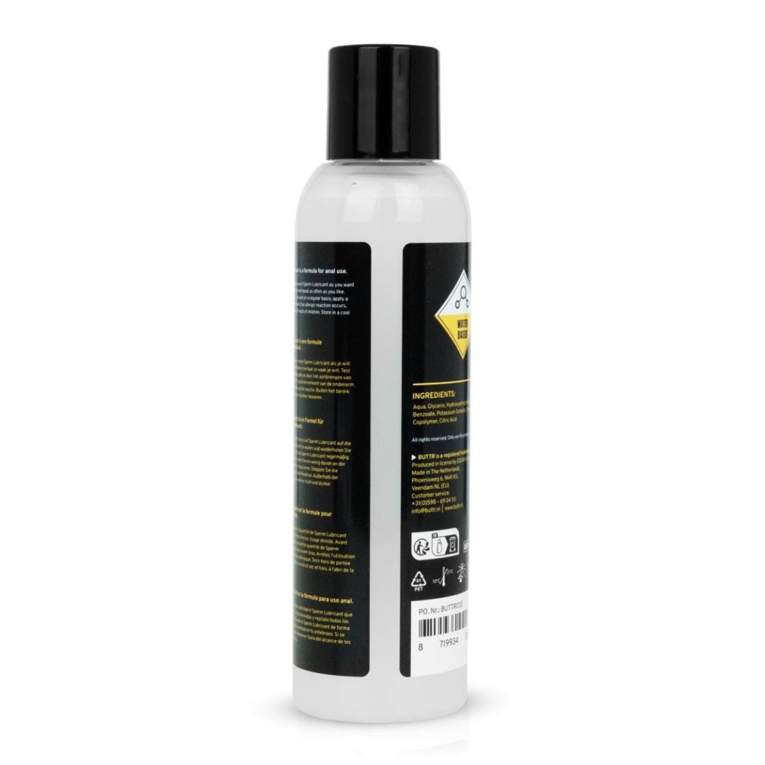 Vandens pagrindo lubrikantas „Sperm Lubricant“, 150 ml - Buttr