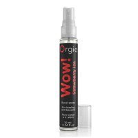 Purškalas oraliniam seksui „Wow! Strawberry Ice“, 10 ml - Orgie