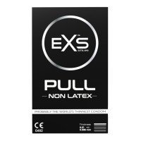 Labai ploni prezervatyvai „Pull Non Latex“, 3 vnt. - EXS Condoms