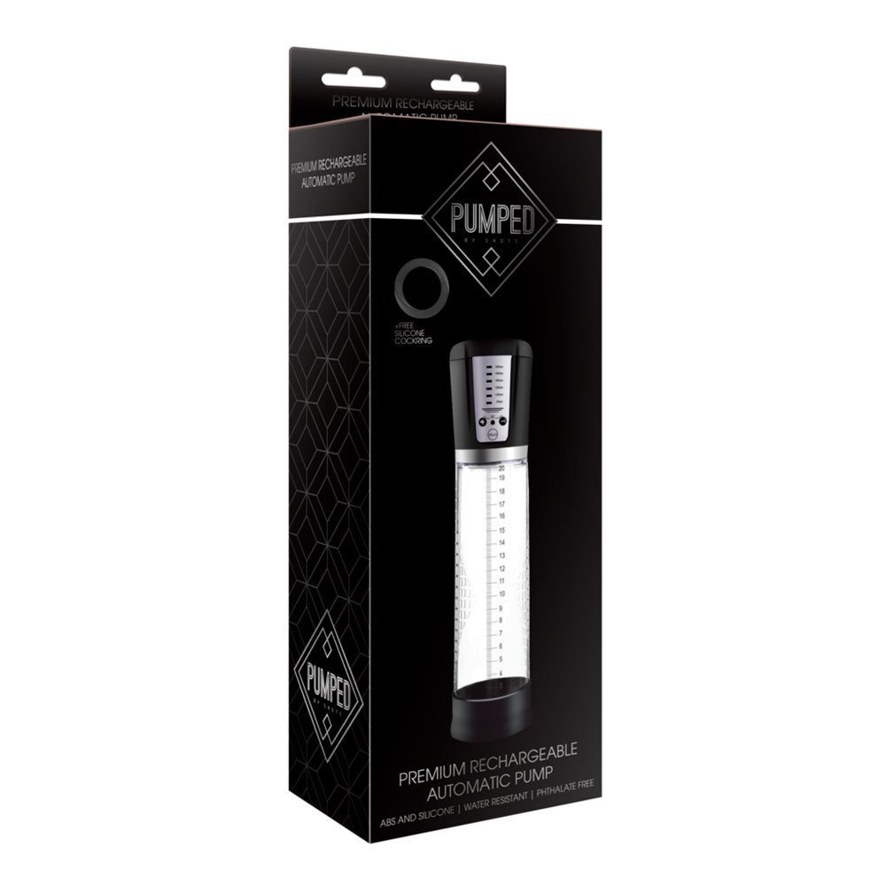 Automatinė penio pompa „Premium Rechargeable Automatic Pump“ - Pumped