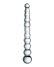 Stiklinis dvipusis dildo „Glass Dildo Nr. 20“ - Gildo