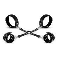 Suvaržymo sistema „Cuffs & Hogtie Set“ - Bedroom Fantasies