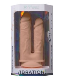 Dvigubas vibruojantis dildo „Vibrations 8-7 Model 1“ - Silex-D