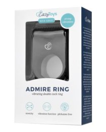 Vibruojantis penio ir sėklidžių žiedas „Admire Ring“ - EasyToys
