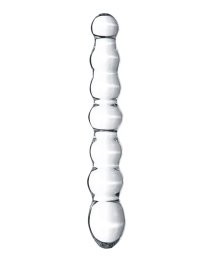 Stiklinis dvipusis dildo „Glass Dildo Nr. 19“ - Gildo