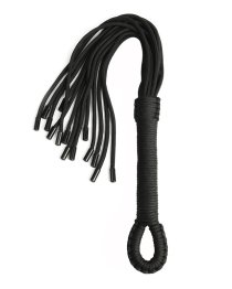 Botagas „Knot Flogger Black“ - Taboom