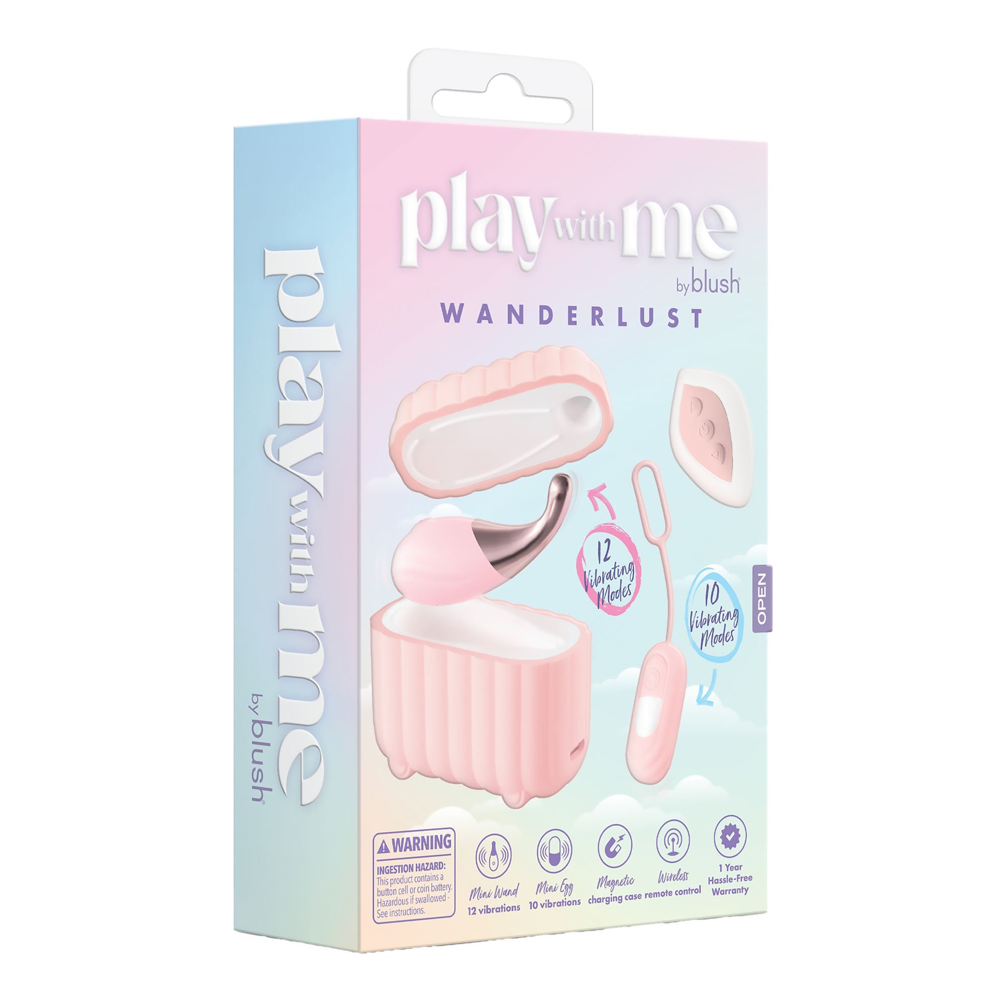 Sekso žaislų rinkinys moterims „Wanderlust“ - Blush