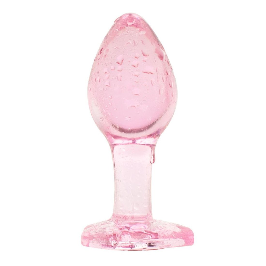 Stiklinis analinis kaištis „Anal Plug Medium“ - EasyToys
