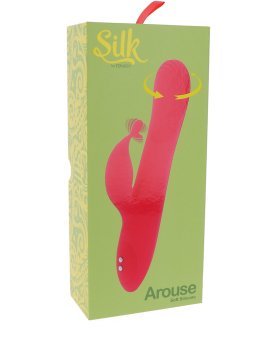 Vibratorius kiškutis „Silk Arouse“ - ToyJoy