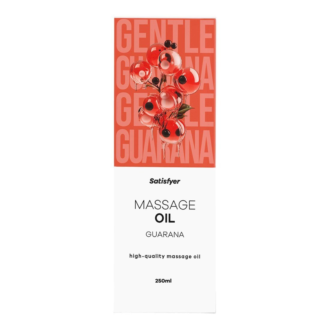 Masažo aliejus „Guarana“, 250 ml - Satisfyer
