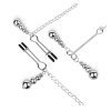 Spenelių spaustukai „Nipple and Clitoris Clamps“ - Bedroom Fantasies