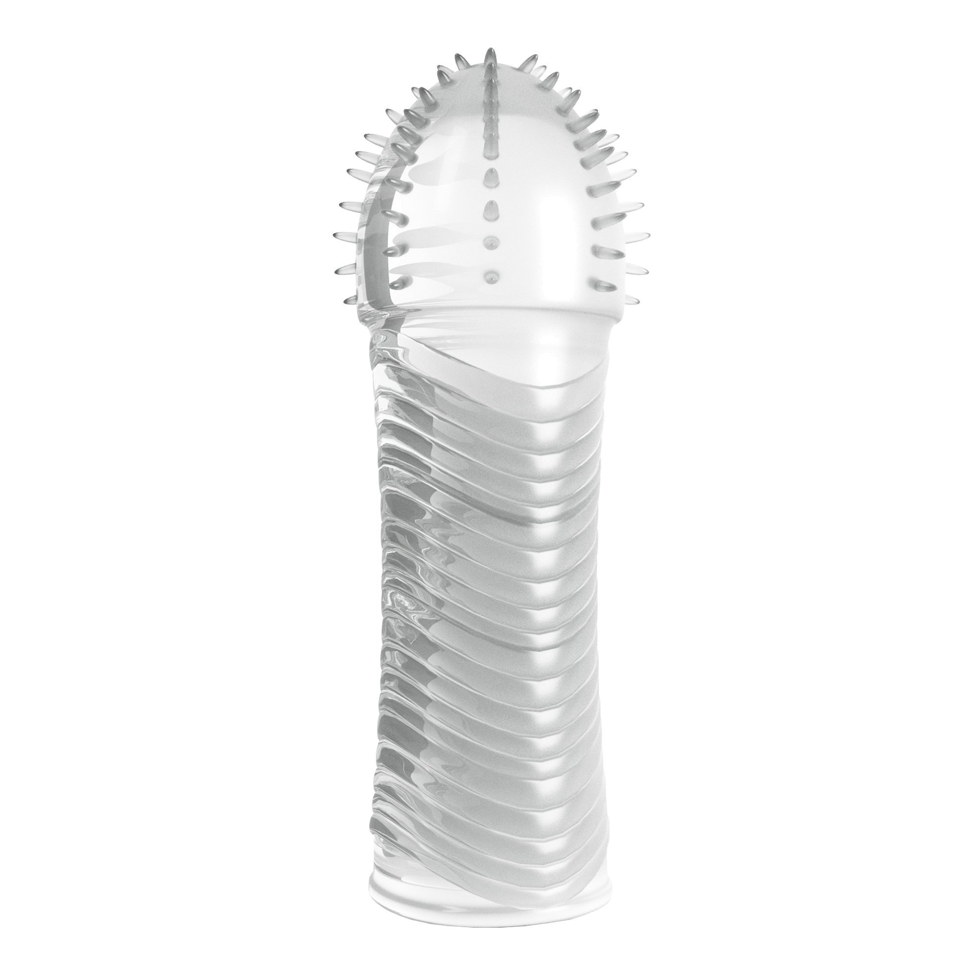 Penio mova „Ribbed Penis Sleeve” - Crushious