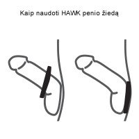 Penio žiedas „Hawk“ - Velvor