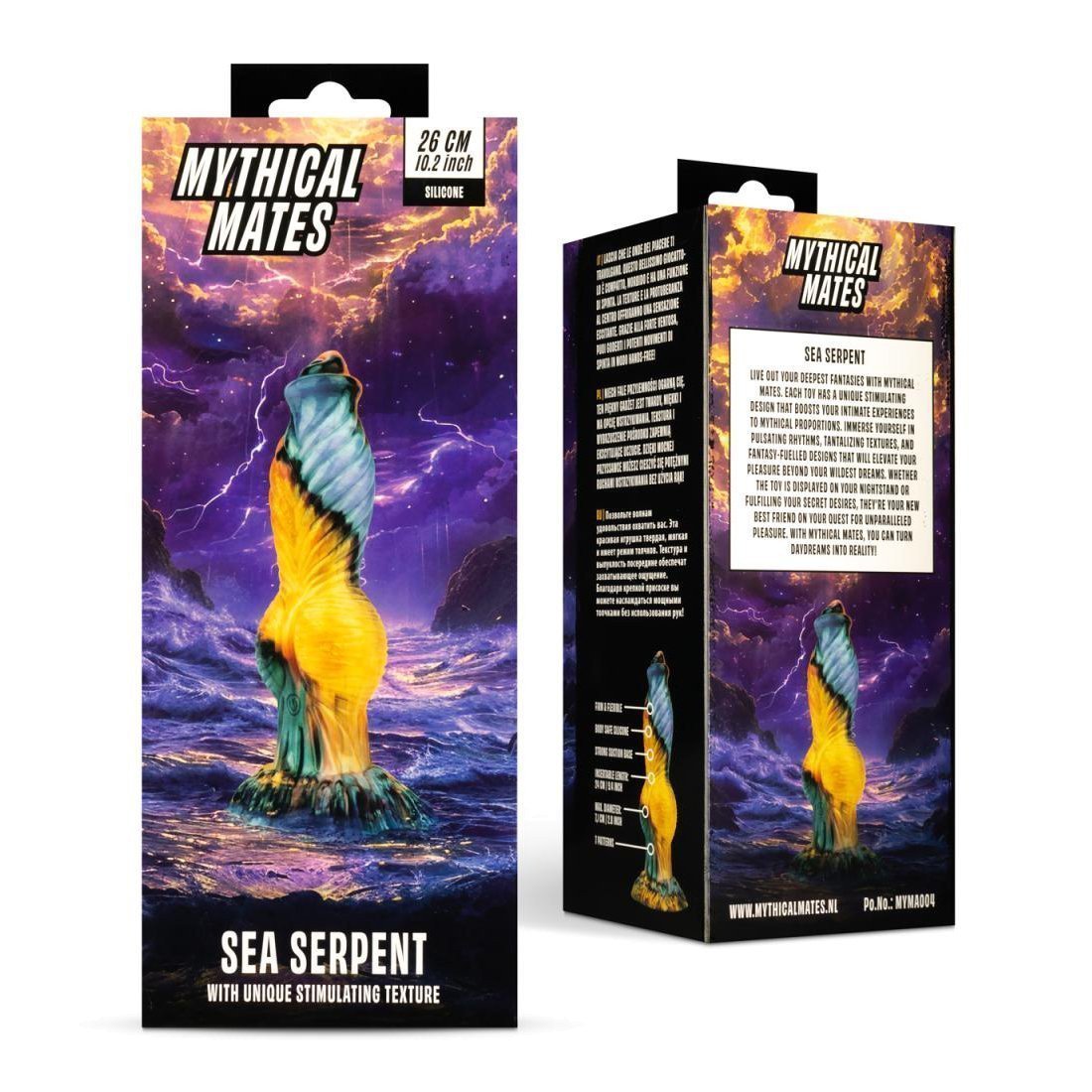 Automatinis vibratorius „Sea Serpent“ - Mythical Mates