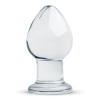 Stiklinis analinis kaištis „Glass Buttplug Nr. 26“ - Gildo