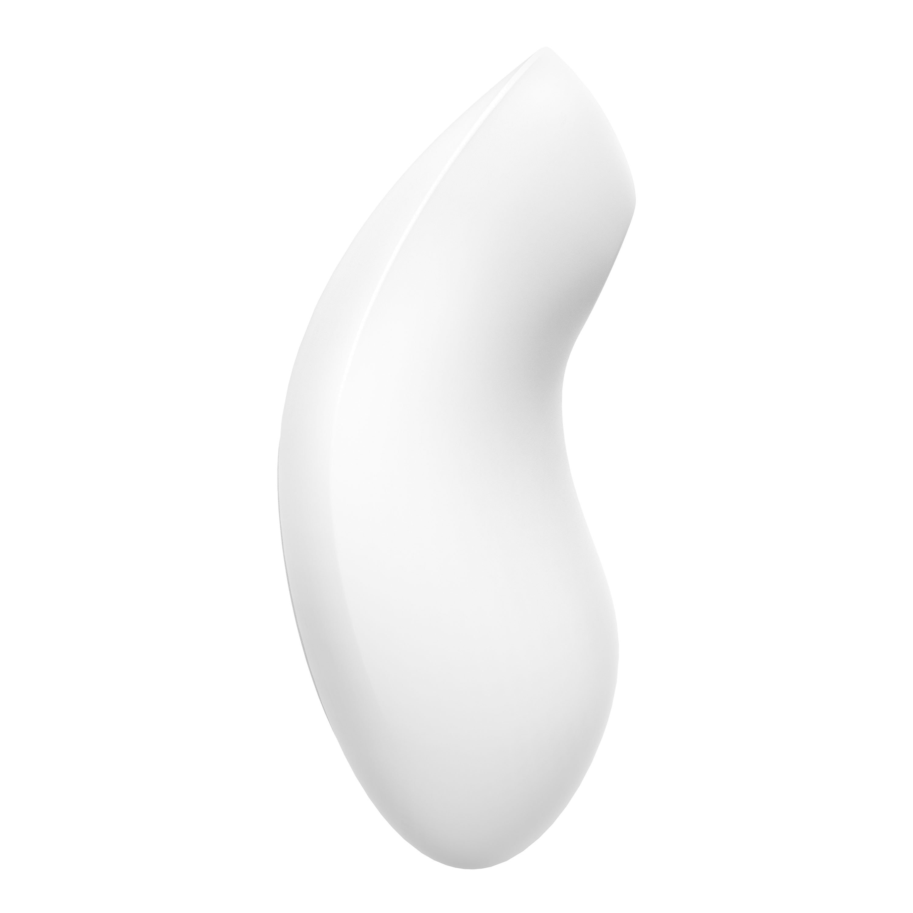 Baltas klitorinis stimuliatorius - vibratorius „Vulva Lover 2“ - Satisfyer