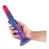 Dildo „Stacked 9 Inch - Pink Blue“ - NS Novelties