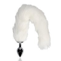 Šviečiantis analinis kaištis „Light-Up Fox Tail“ - Ouch!