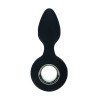 Vibruojantis analinis kaištis „Vibrating Anal Plug with Loop“ - Levelz