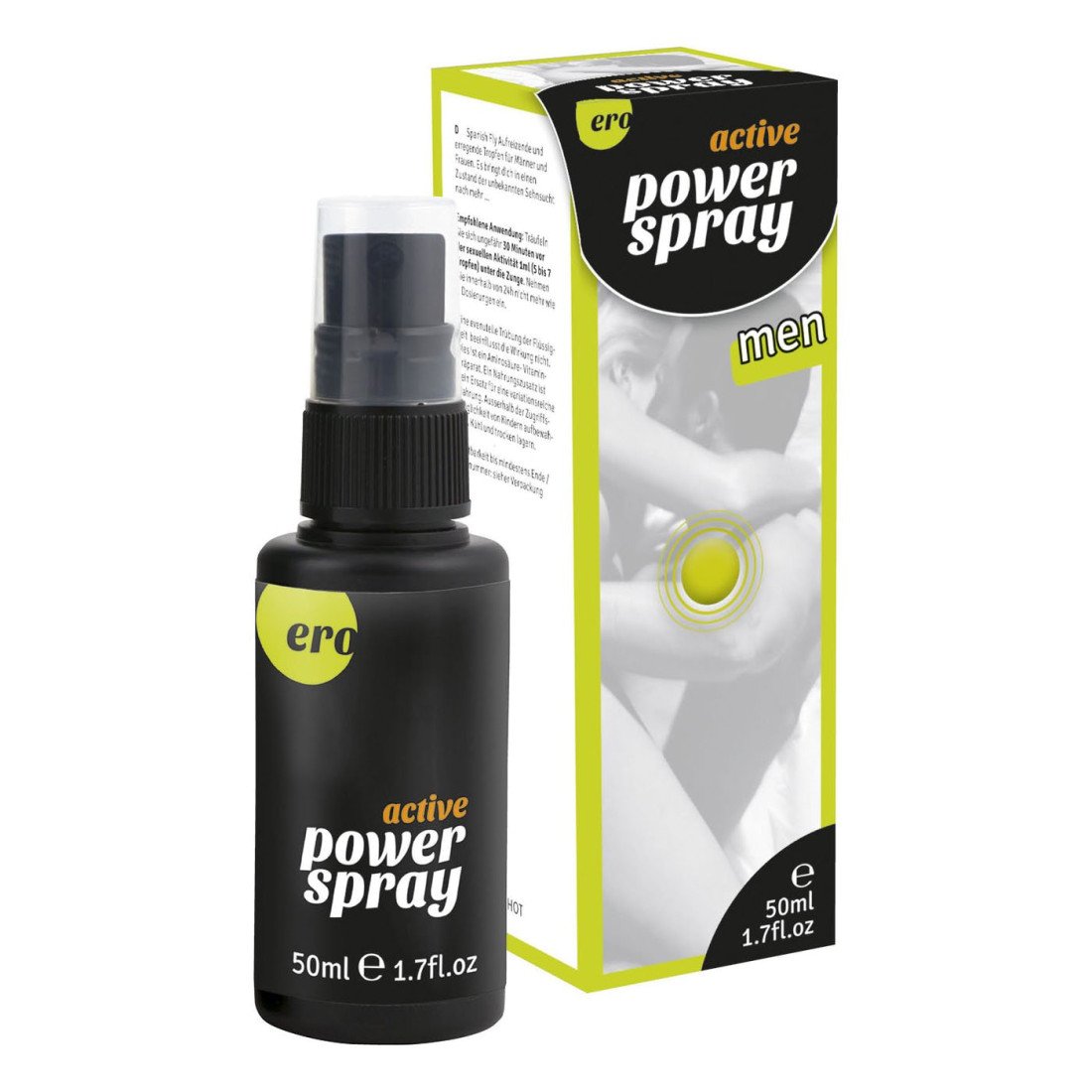 Erekciją stiprinantis purškalas „Active Power Spray“, 50 ml - Hot