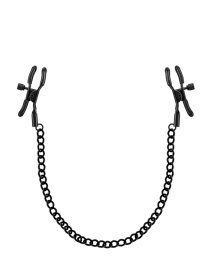 Spenelių spaustukai „Nipple Chain Clamps Black” - Crushious
