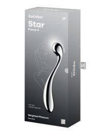 Metalinis dildo „Star Force 4“ - Satisfyer