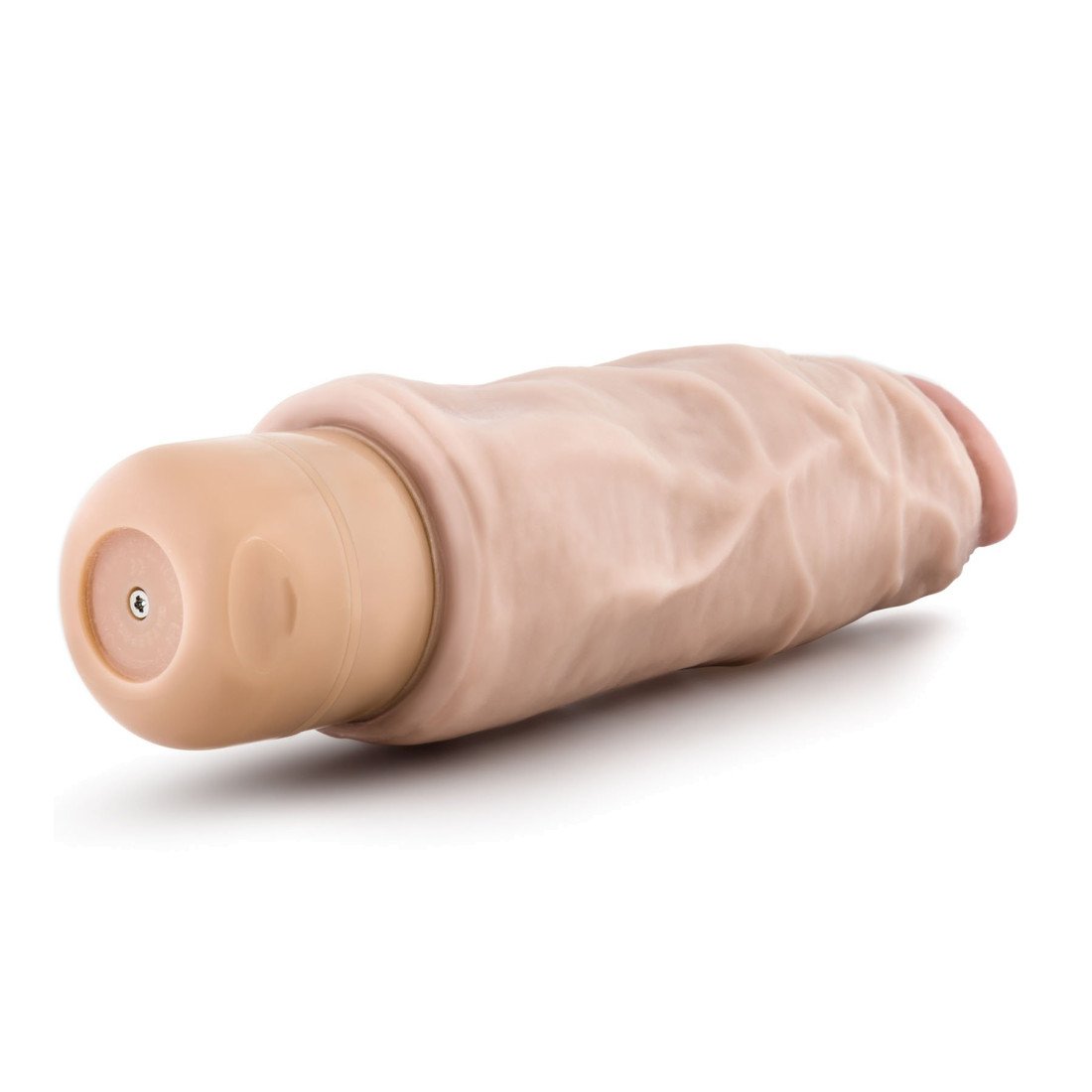 Vibruojantis dildo „Dr. Skin Vibe 9“ - Blush