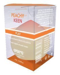 Stimuliuojantis kremas speneliams „Peachy Keen“, 8 ml - Exsens